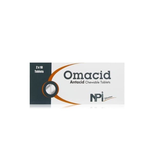 Omacid Chewable Tablets 20