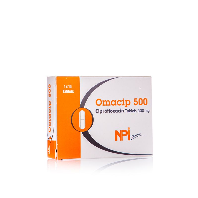 Omacip 500mg Tablets 10