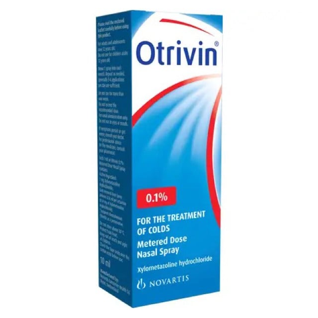 Otrivin Nasal Spray 0.1% 10ml