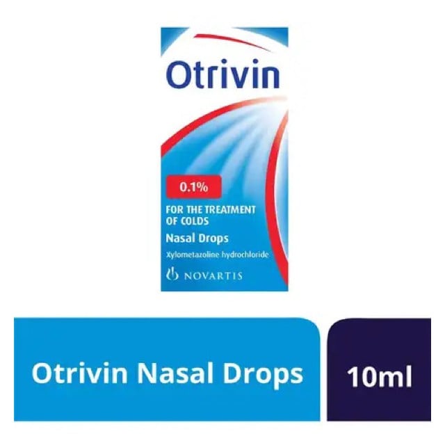 Otrivin Adult Nasal Drop 0.1% 10ml