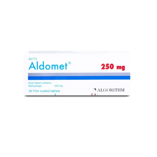 Aldomet 250mg Tablets 30