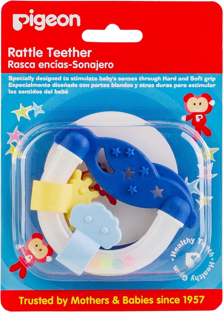 Pigeon Rattle Teether 13662