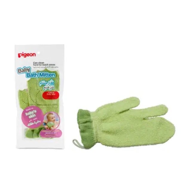 Pigeon Baby Bath Mitten 15838