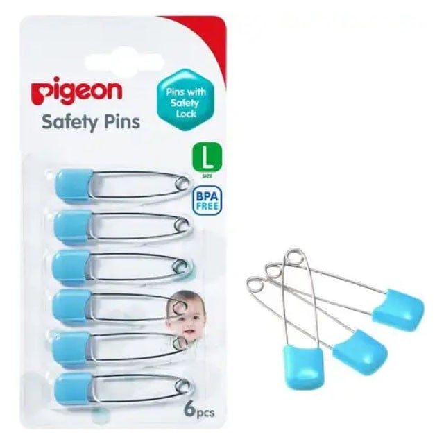 Pigeon Baby Safety Pin 6pcs