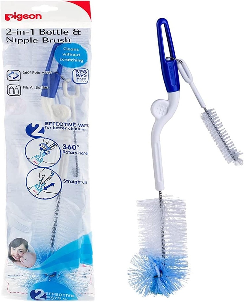 Pigeon Bottle & Nipple Brush E-550