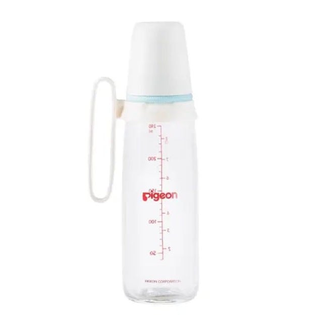 Pigeon Glass Nurser & Handle 240ml