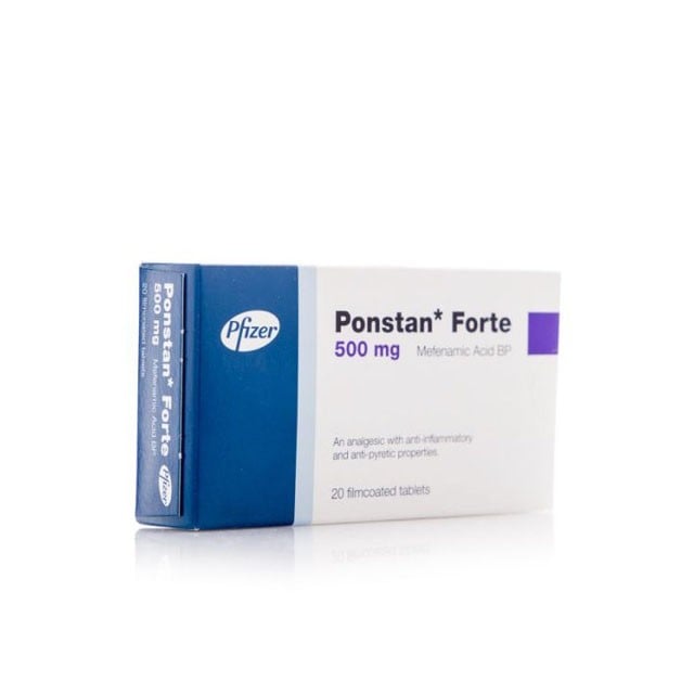 Ponstan Forte 500mg Tablets 20