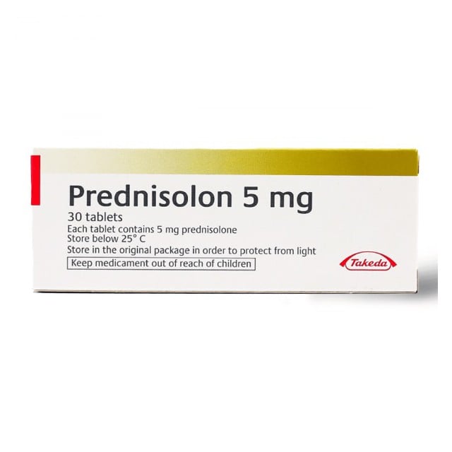 Prednisolone Anti-inflammatory 5mg Tablets 30