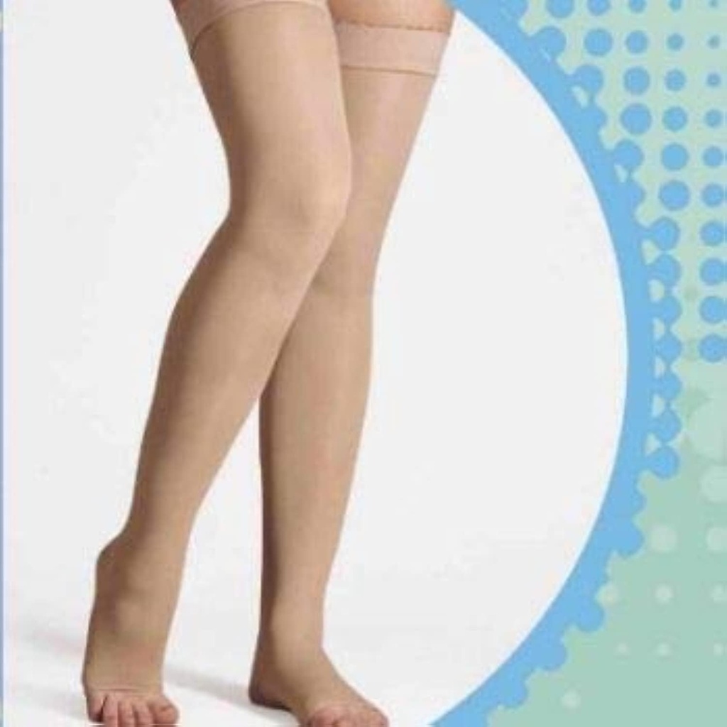 Jasper Pro Short Stocking Open Toe L STO-1