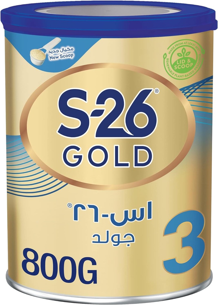 S-26 Gold  Growing Up Milk Formula Stage 3 800 gm