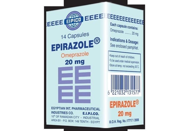 Epirazole 20mg Capsules 14