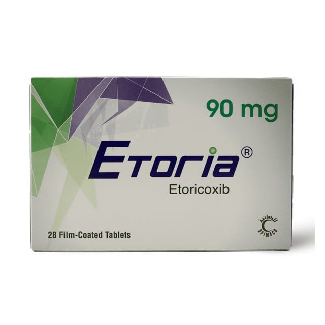 Etoria Pain Relief 90mg Tablets 28