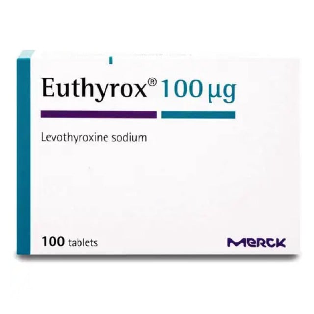 Euthyrox 100mcg Tablets 100