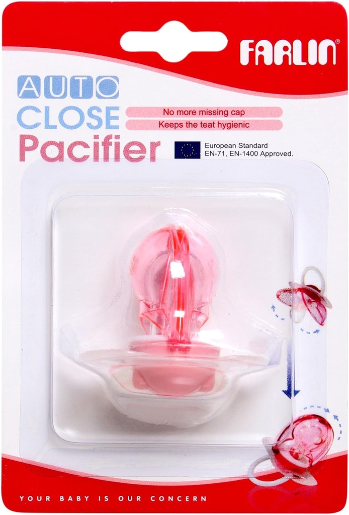 Farlin Auto-Close Silicone Pacifier Bf-006s