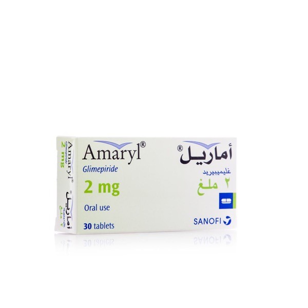 Amaryl 2mg Tablets 30