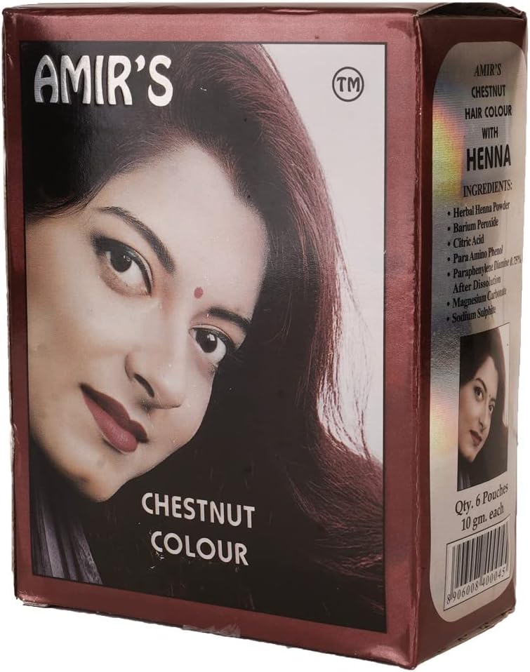 AMIR`S HENNA CHESTNUT COLOUR
