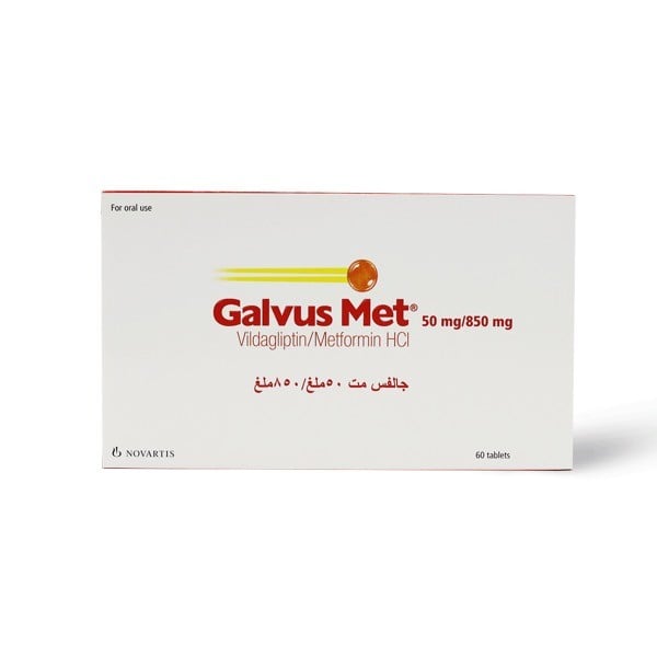 Galvusmet 50mg/850mg Tablets 60