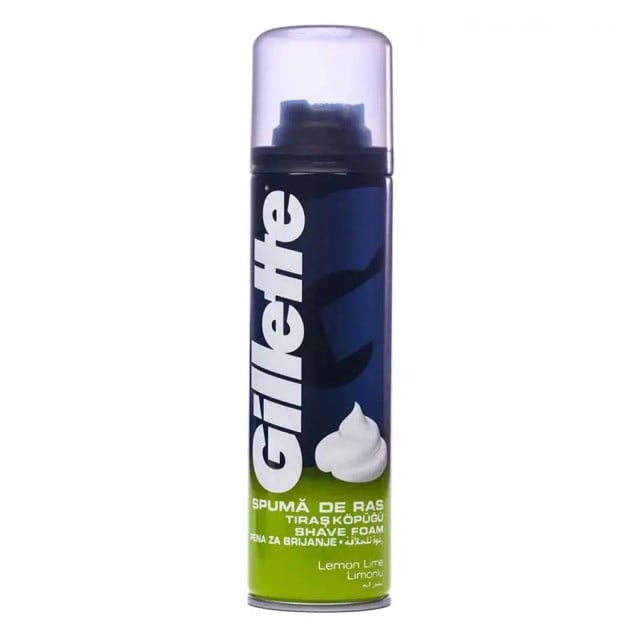 Gillette Shaving Foam Lemon 200ml