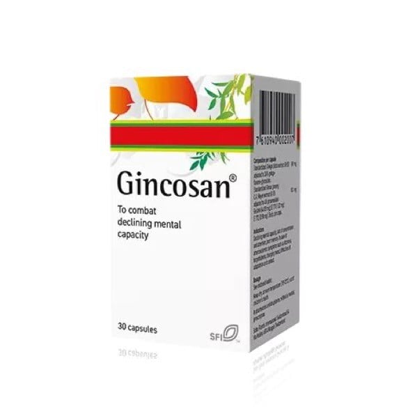 Gincosan Memory Support 30 Capsules