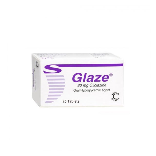 Glaze 80mg Tablets 20