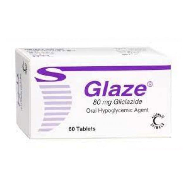 Glaze Capsules 80mg 60 Tablets