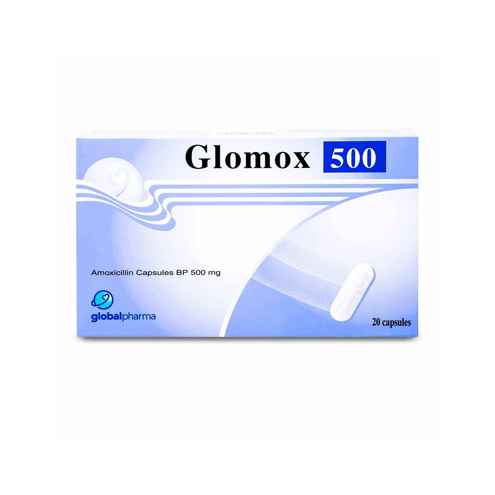 Glomox 500mg Capsules 20