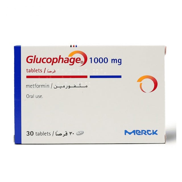 Glucophage 1000mg Tablets 30