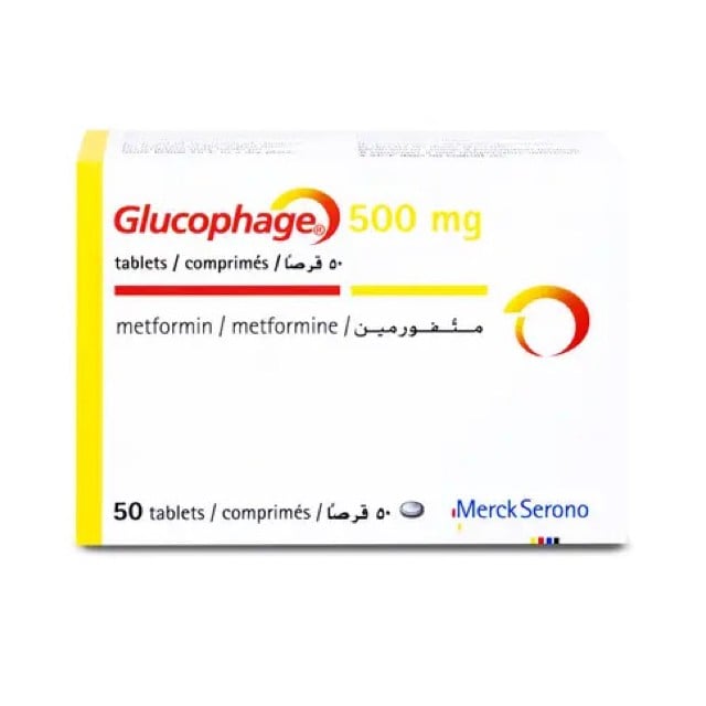 Glucophage 500mg Tablets 100