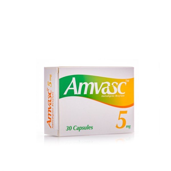 Amvasc 5mg Capsules 30