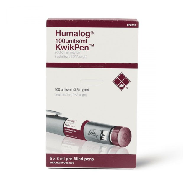 Humalog Insulin 100ui Ampoule 1 vial