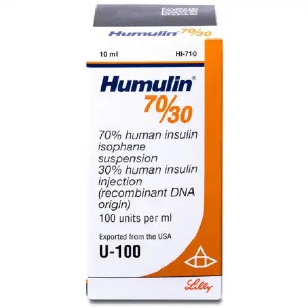 Humulin 70/30 100iu/ml Vial 10ml