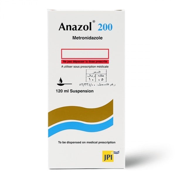 Anazol Suspension 200mg/5ml 120ml