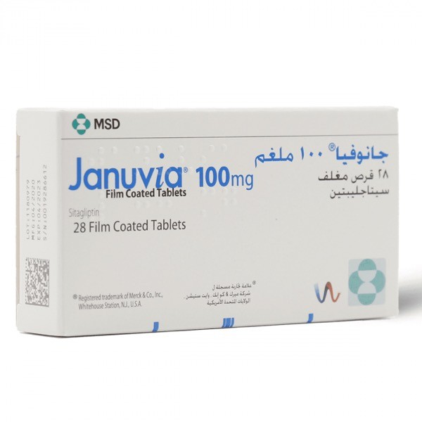 Januvia 100mg Tablets 28