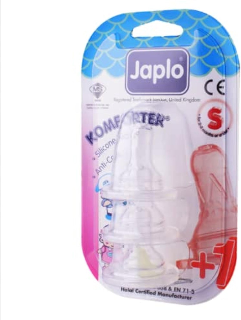 Japlo Komforter Nipple Small 3pcs