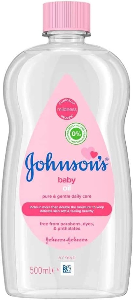 JOHNSON`S BABY OIL 500ML