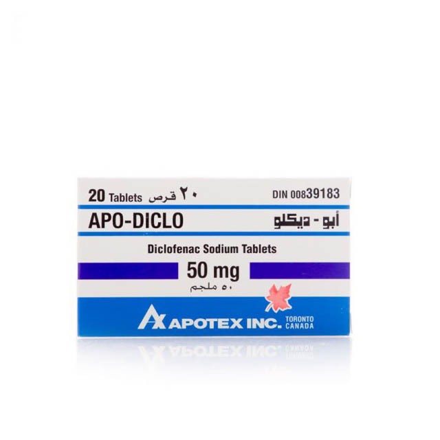 Apo Diclo 50mg Tablets 20