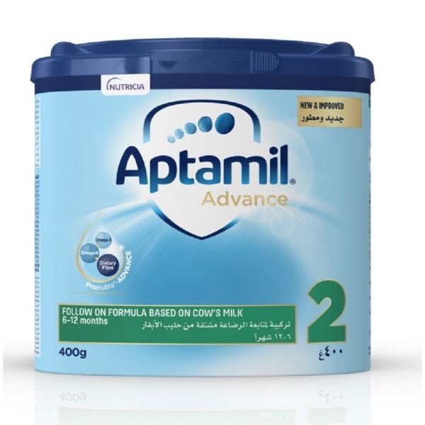 Aptamil Advance Follow On Milk Formula Stage 2 400 gm