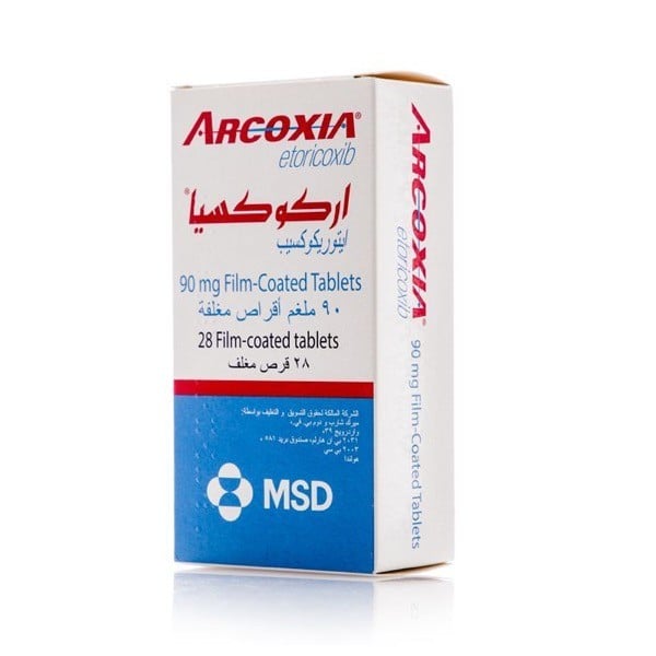 Arcoxia  90mg Tablets 28