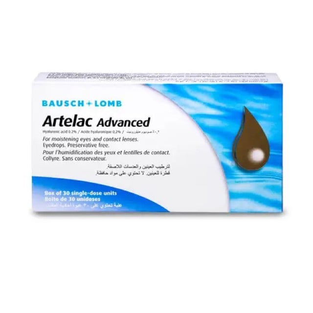 Artelac Advanced Unidose Eye Drop 30s