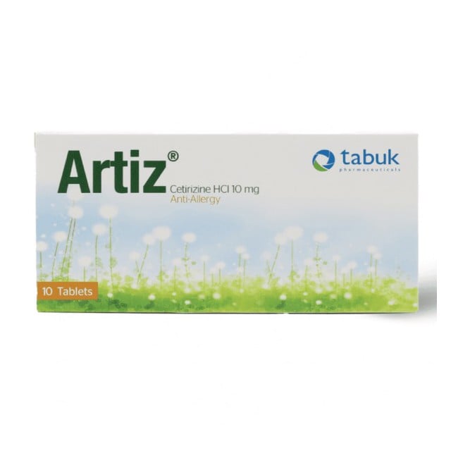 Artiz Antihistamine 10mg Tablets 10