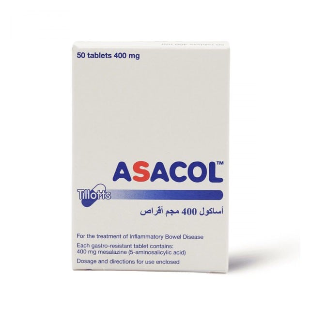 Asacol 400mg Tablets 50