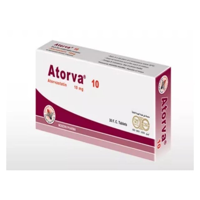 Atorva 10mg Tablets 30