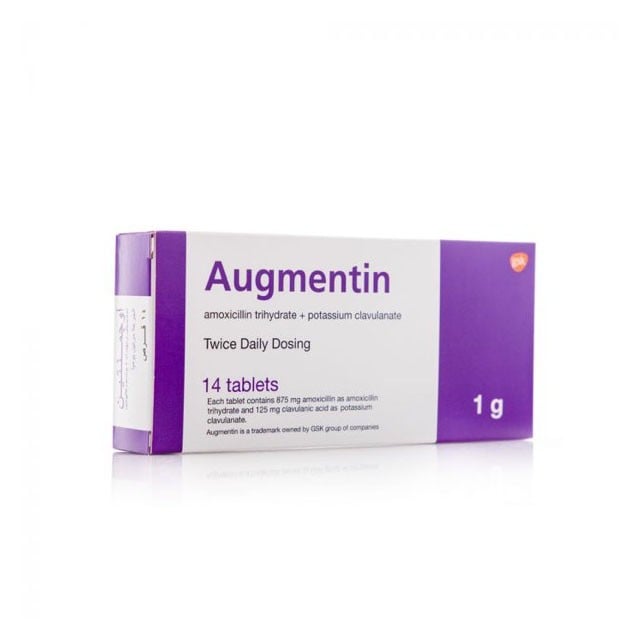 Augmentin 1g Tablets 14