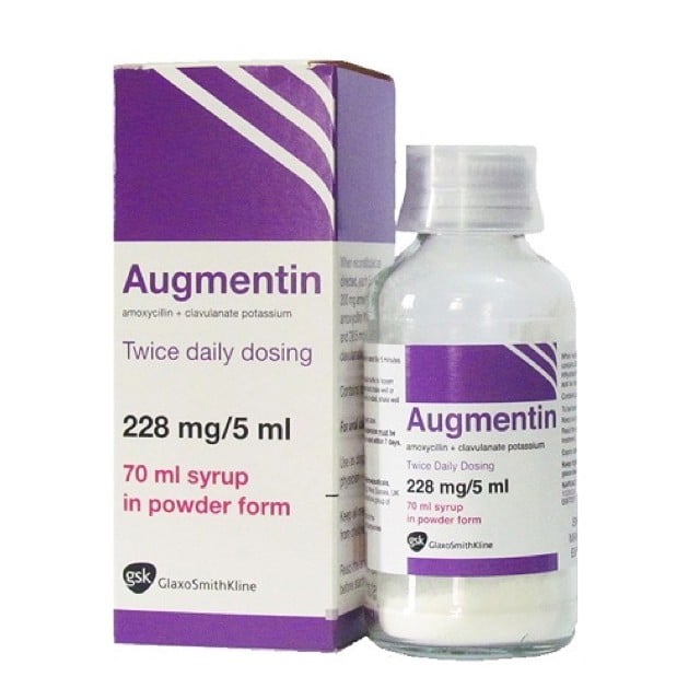 Augmentin 228mg/5ml susp 70ml