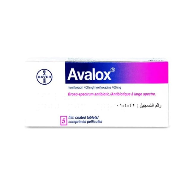 Avalox 400mg Tablets 5