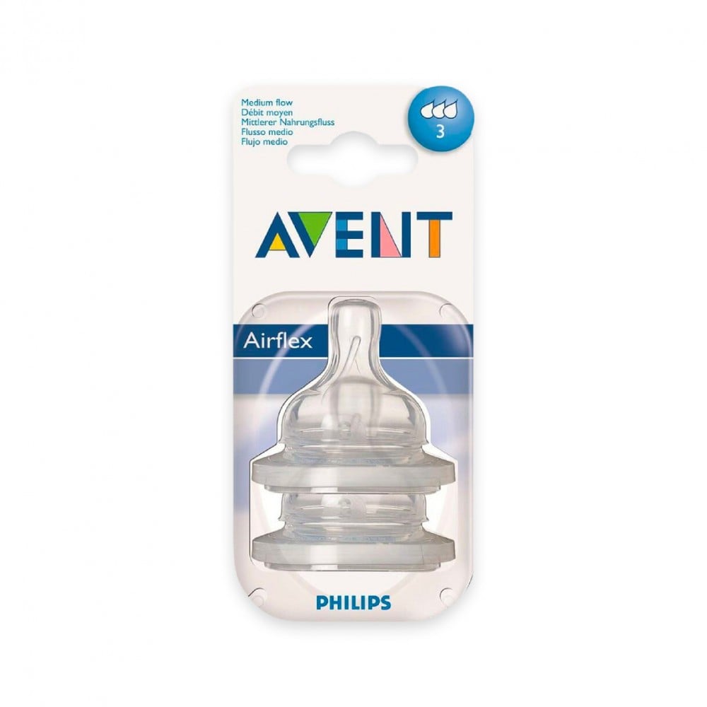 Philips Avent Classic Plus Teats 3 Hole x2