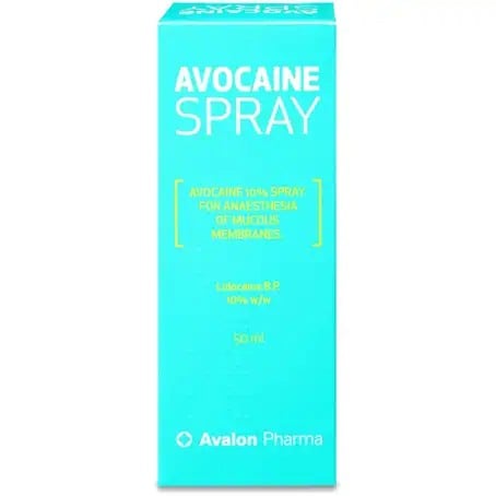 Avocaine Topical Anesthetic Spray 10% 50ml