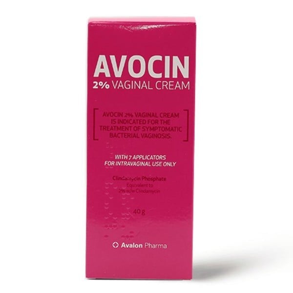 Avocin Vaginal Cream 2% 40g