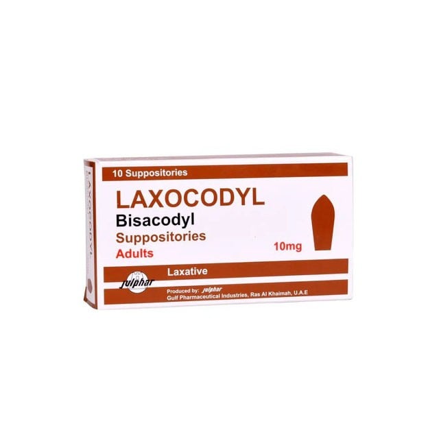 Laxocodyl Adult Suppositories 10mg 6