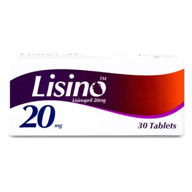 Lisino 20mg Tablets 30